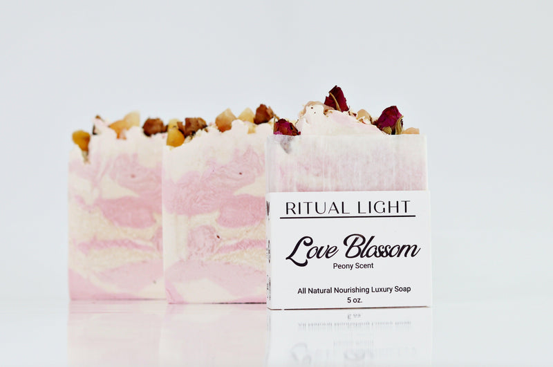 Love Blossom Luxury Soap, 5oz - Ritual Light