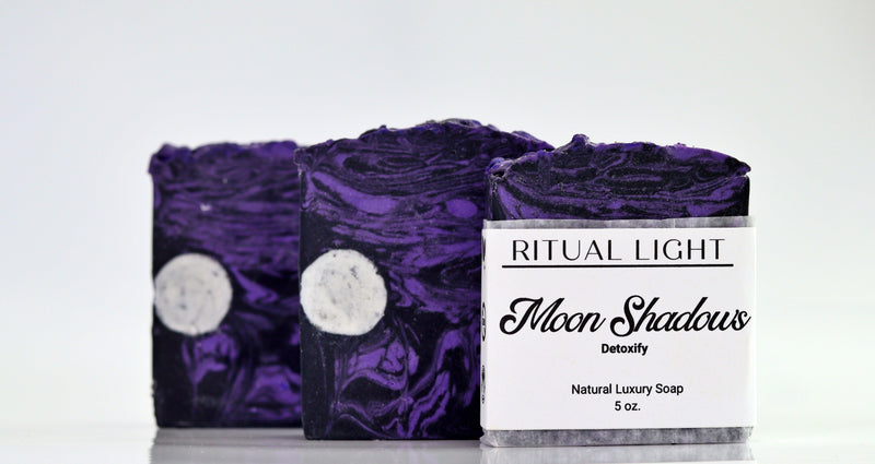 MOON SHADOWS DETOXIFYING SOAP, 5oz - Ritual Light