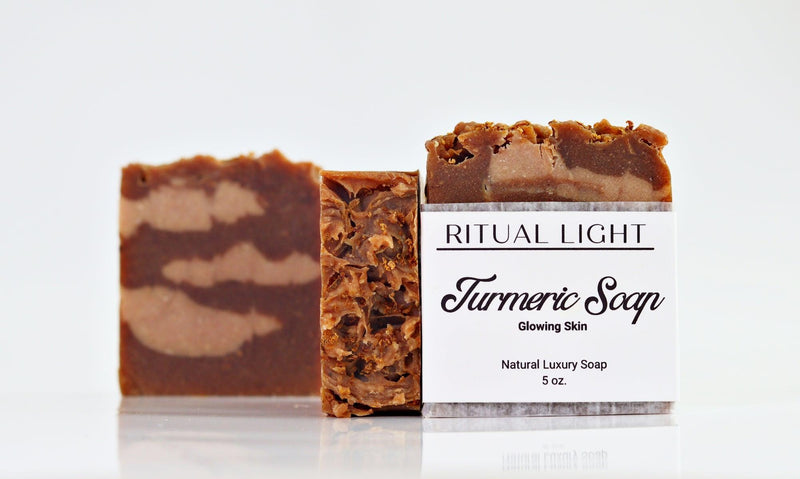 TURMERIC GLOWING SKIN SOAP, 5 oz - Ritual Light