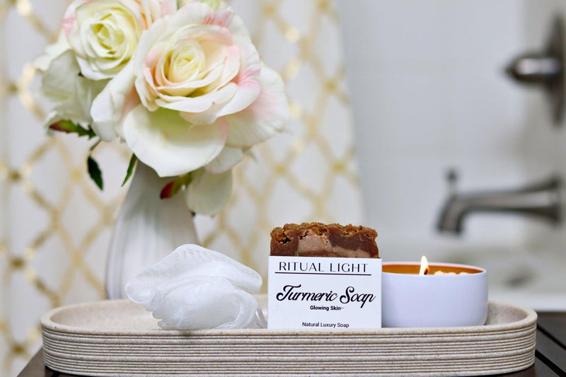 TURMERIC GLOWING SKIN SOAP, 5 oz - Ritual Light