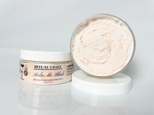MAKE ME BLUSH FOAMING BODY SCRUB